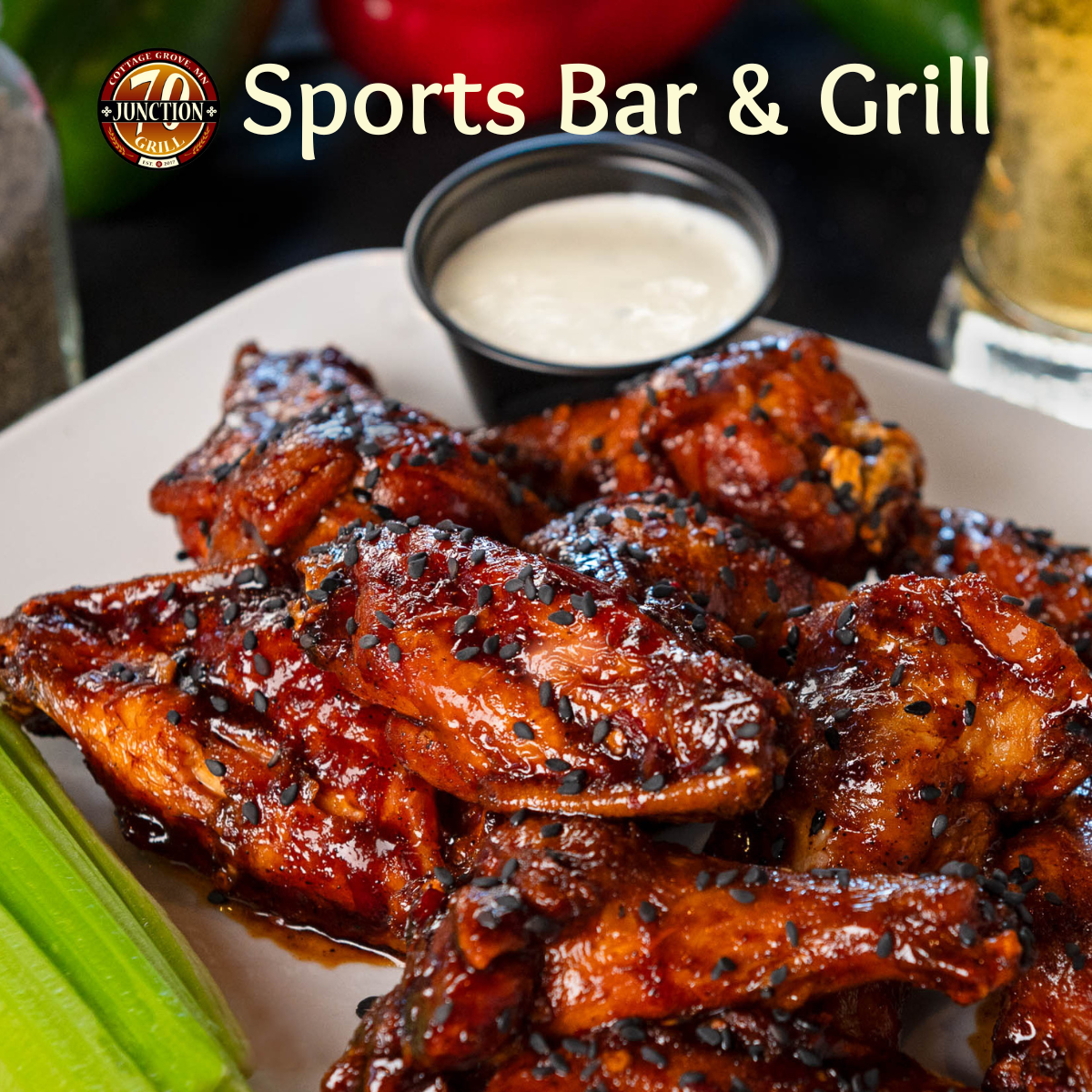Junction 70 Sports Bar & Grill Menu